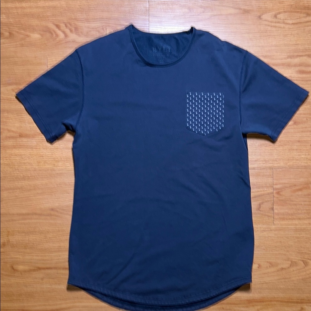 BYLT Basics Men's Navy Blue T-Shirt with Pocket